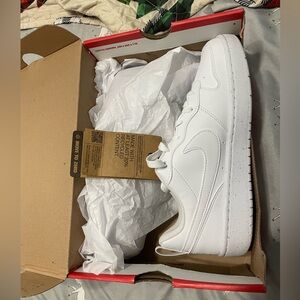 Nike Red and White Shoe Box